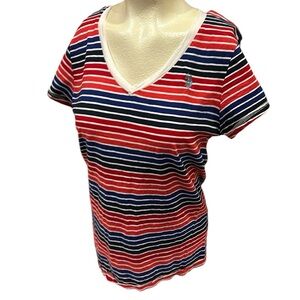 Us Polo Assn, short sleeve, v neck, blouse